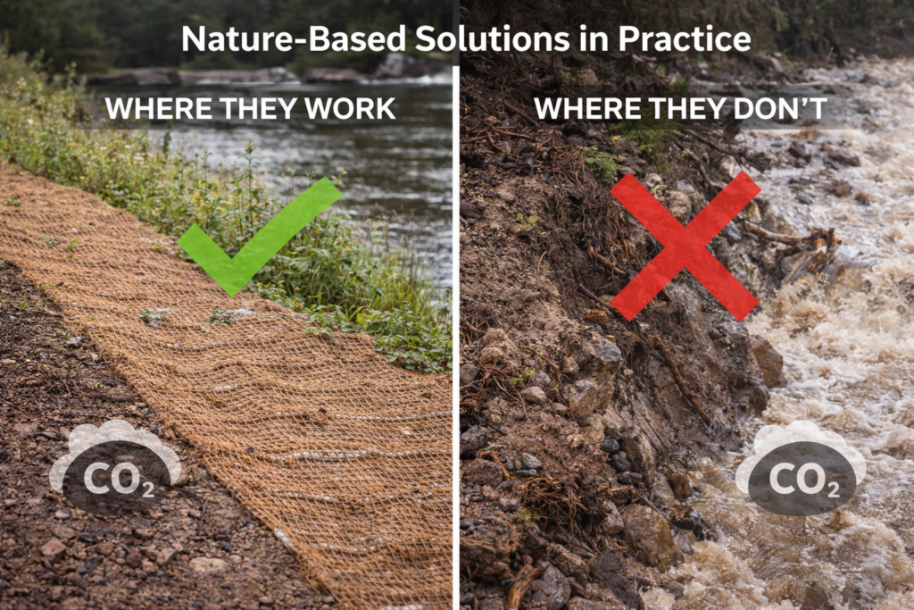 Nature Based Solutions in Practice: where they work and where they don’t