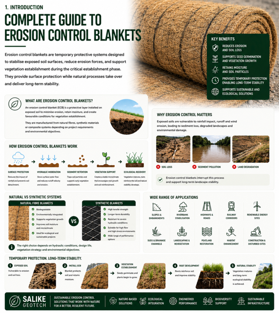 Complete Guide to Erosion Control Blankets - salike.co.uk
